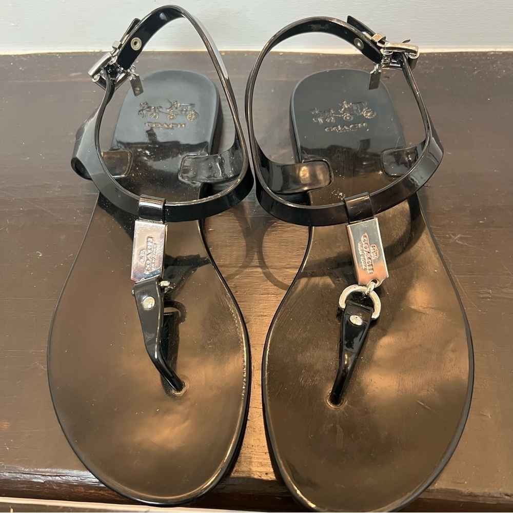 Coach Women's Black Sandals